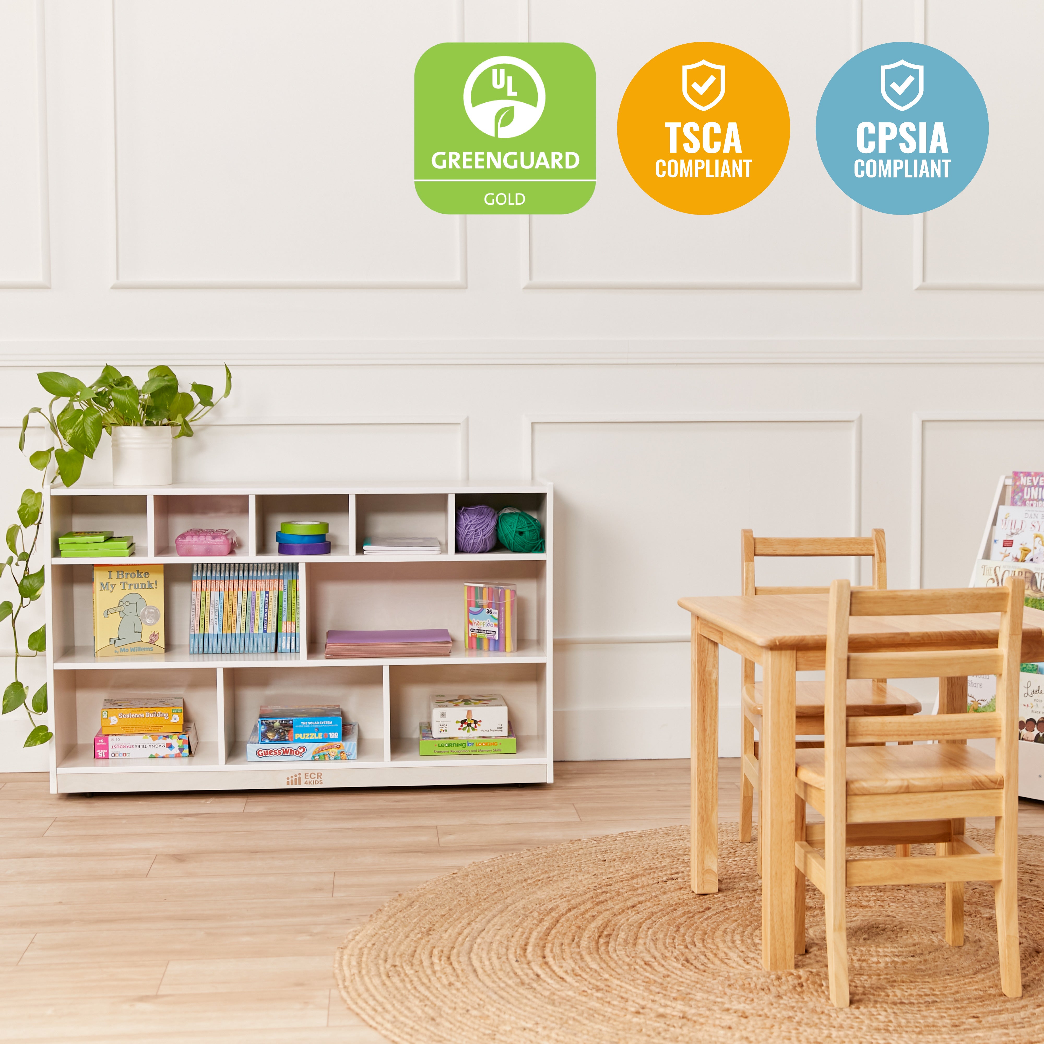 5+5 Mobile Storage and Tray Cabinet