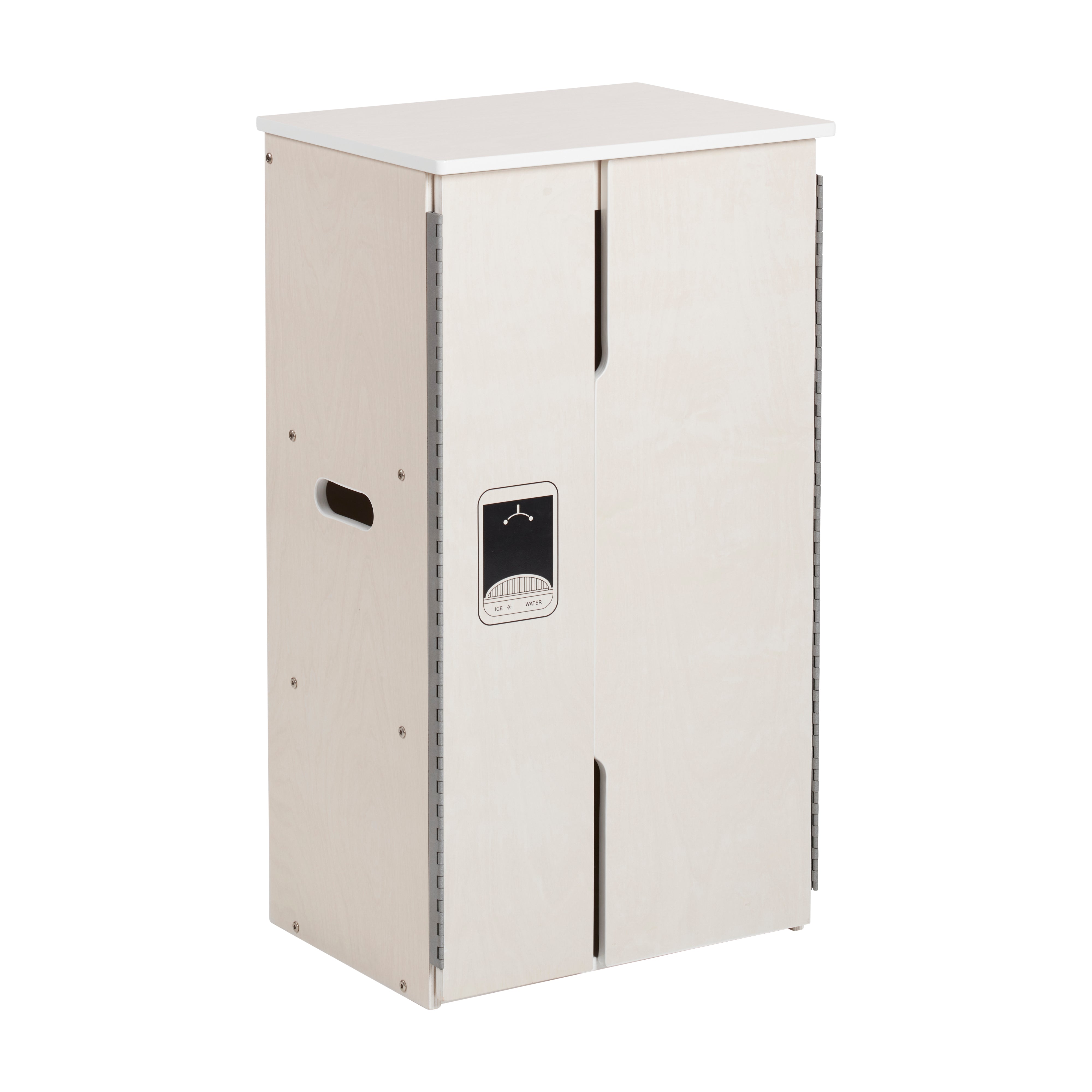 Play Kitchen Refrigerator, Wooden Playset