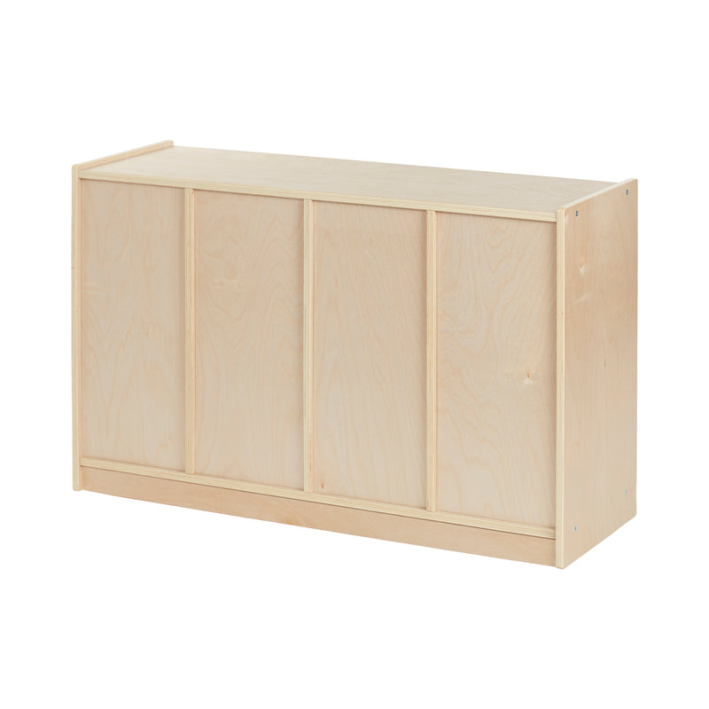 12 Cubby Mobile Tray Storage Cabinet, 3x4, Classroom Furniture