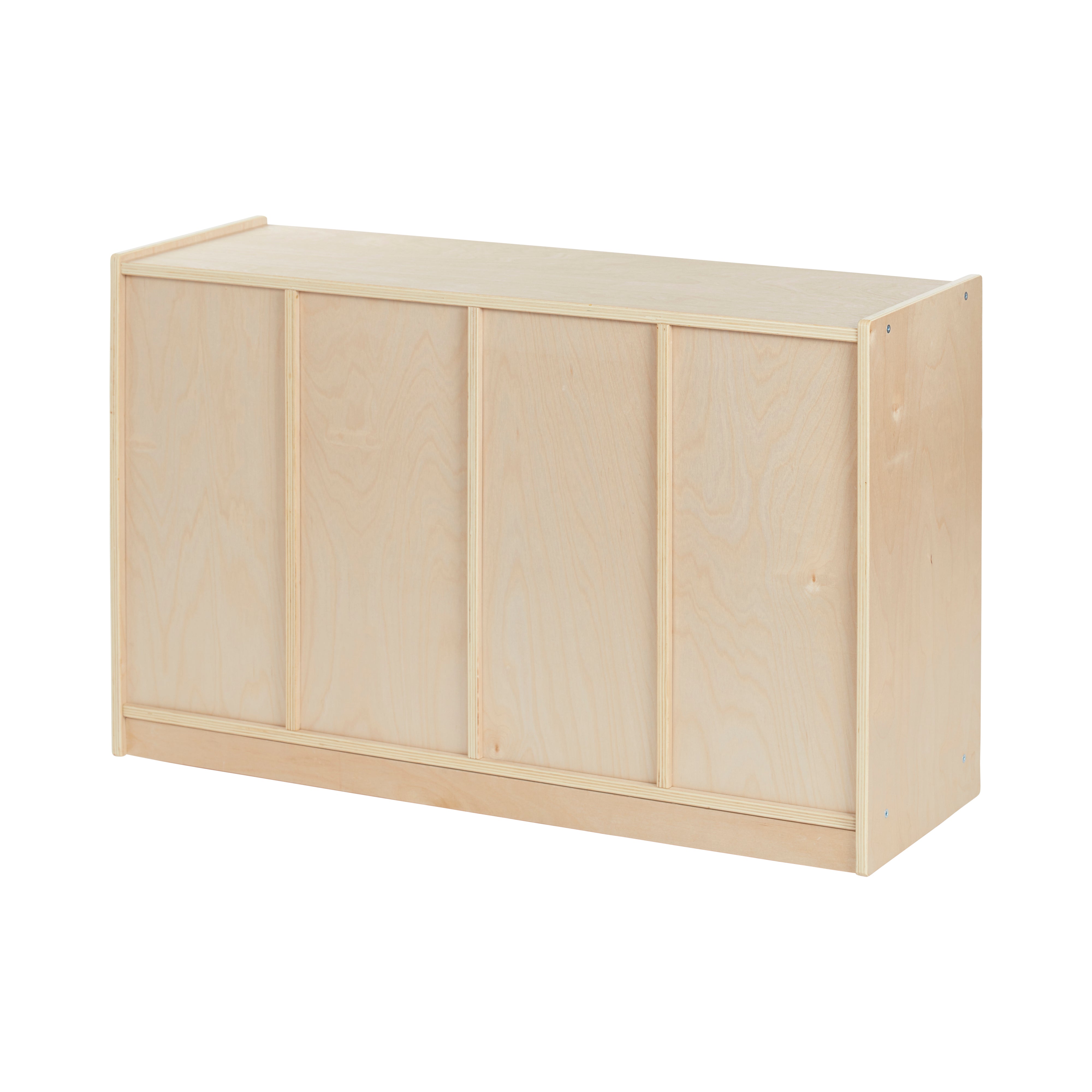 12 Cubby Mobile Tray Storage Cabinet, 3x4, Classroom Furniture