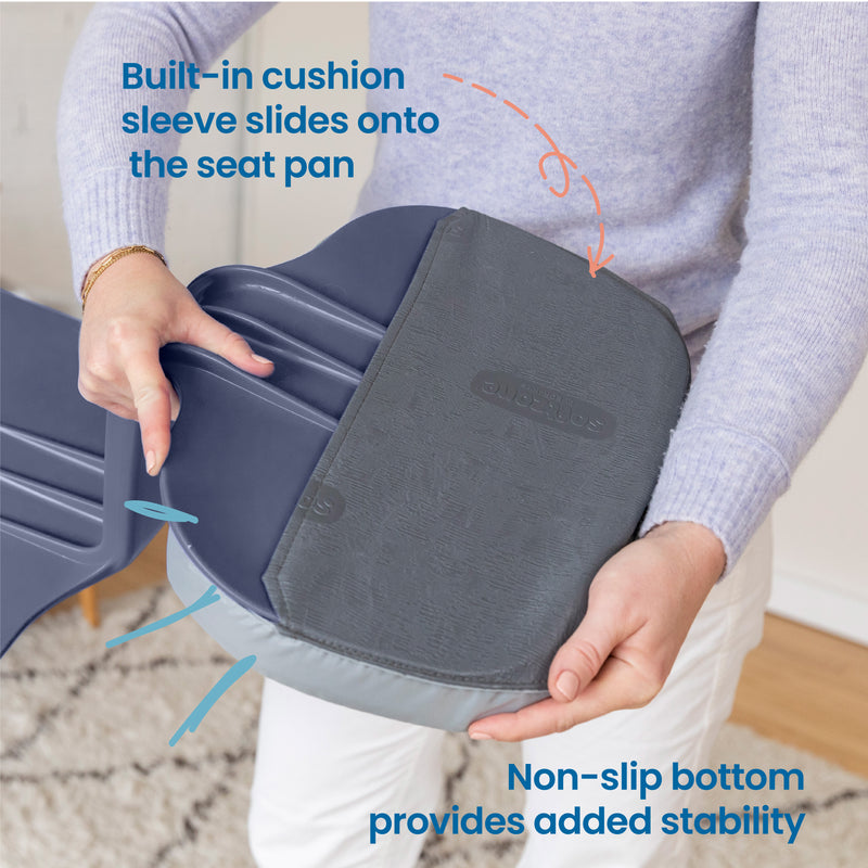 The Surf Portable Lap Desk and Surf Cushion, Flexible Seating Floor Desk with Foam Pad, 10-Pack