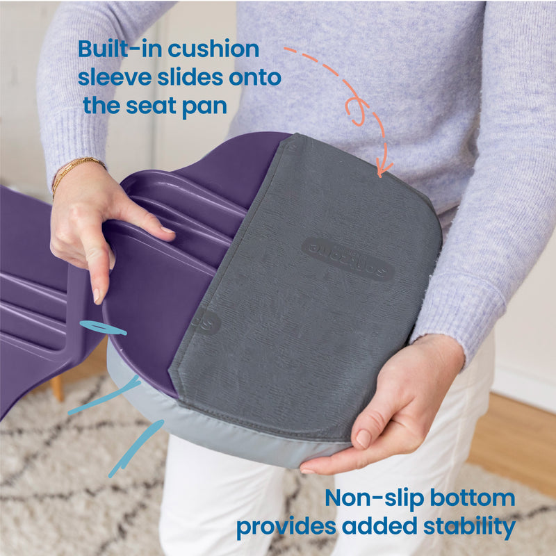 The Surf Portable Lap Desk and Surf Cushion, Flexible Seating Floor Desk with Foam Pad, 10-Pack