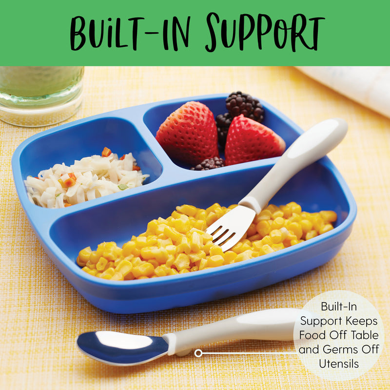 My First Meal Pal Children Forks, BPA-Free and Dishwasher Safe Utensils for Toddlers and Babies