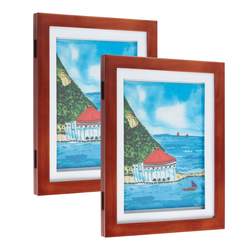 Lil Artist Picture Frame, Interchangeable Kids' Art Storage, 9in x 12in, 2-Pack